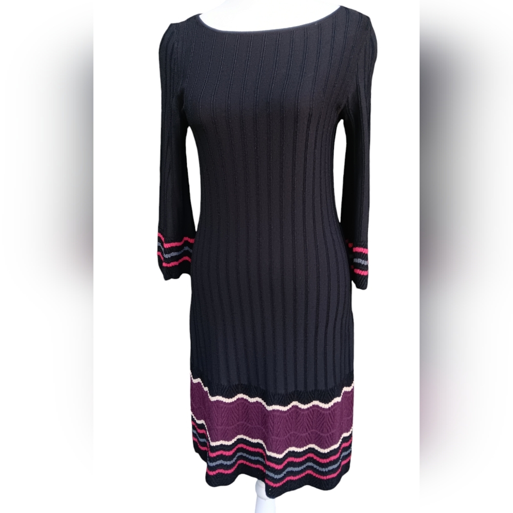 Nine West Knit black dress -- size small